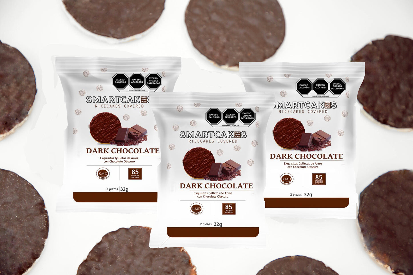 SMARTCAKES DARK CHOCOLATE 12 pack