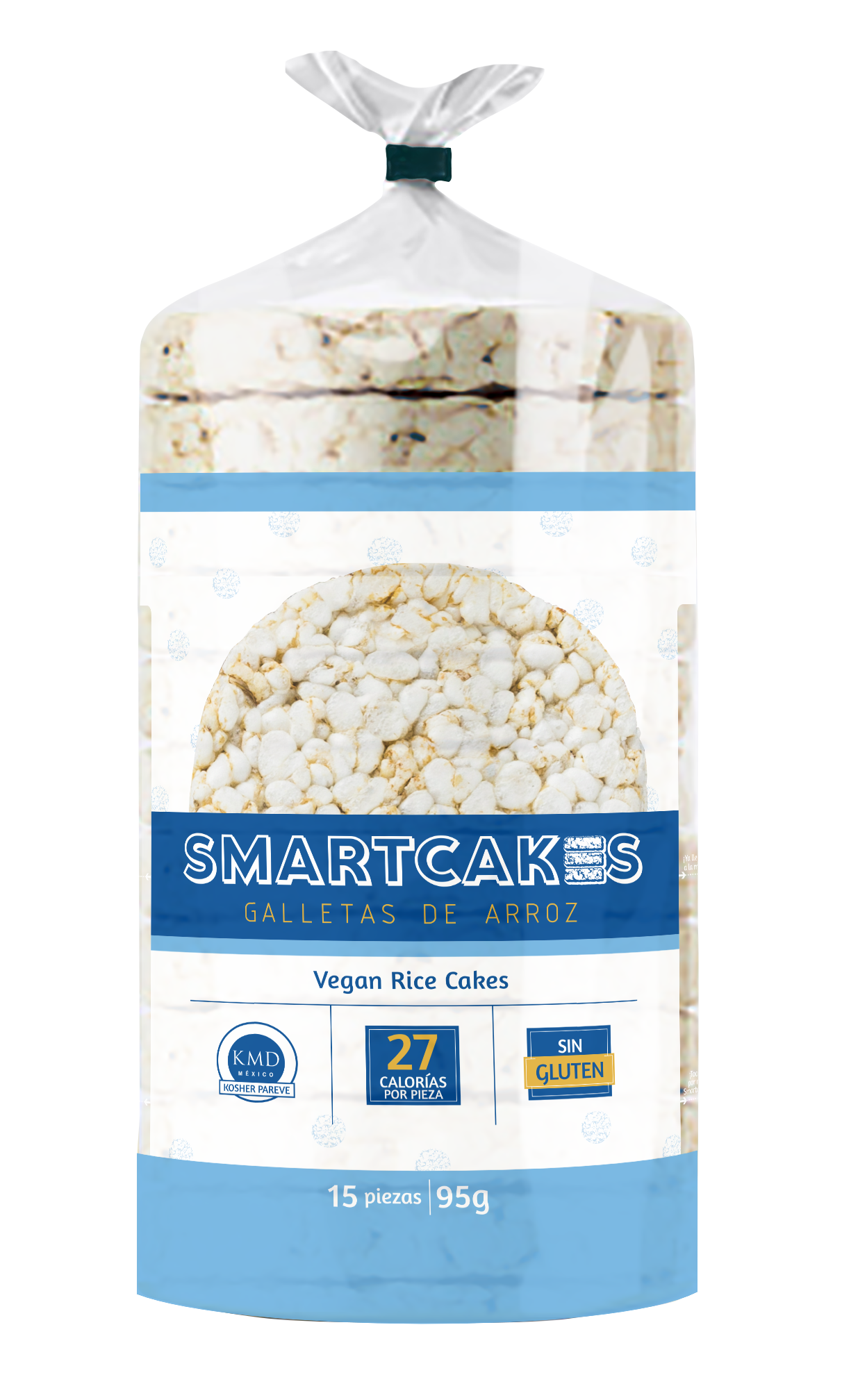 5 PACK smartcakes rice cakes naturales