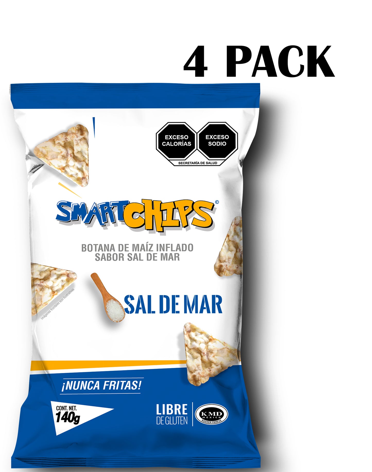 4 pz SMARTCHIPS SAL DE MAR Familiar