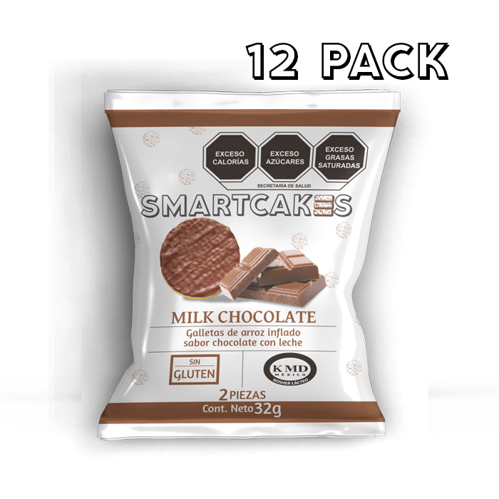 SMARTCAKES MILK CHOCOLATE 12 pack