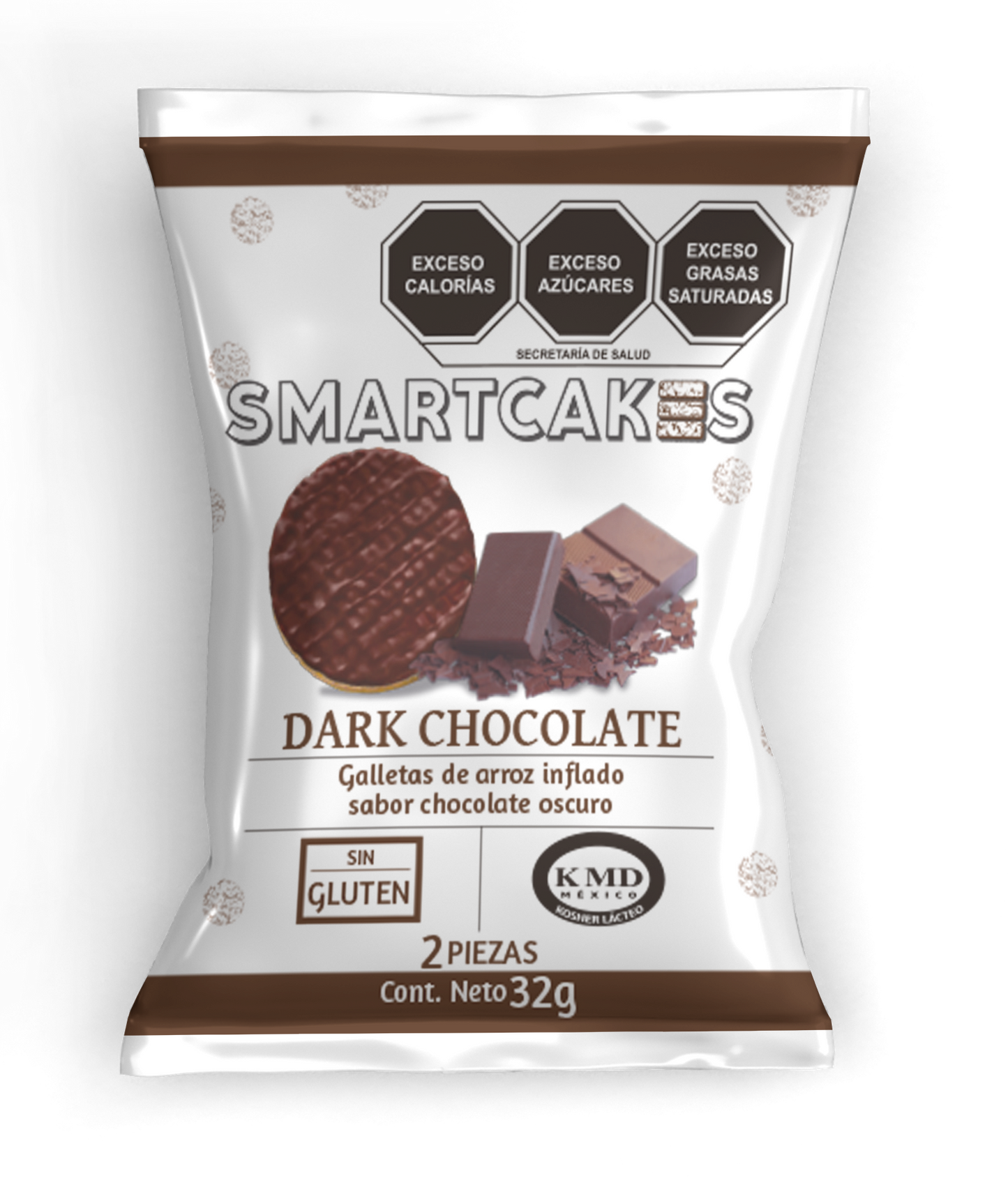 SMARTCAKES DARK CHOCOLATE 12 pack