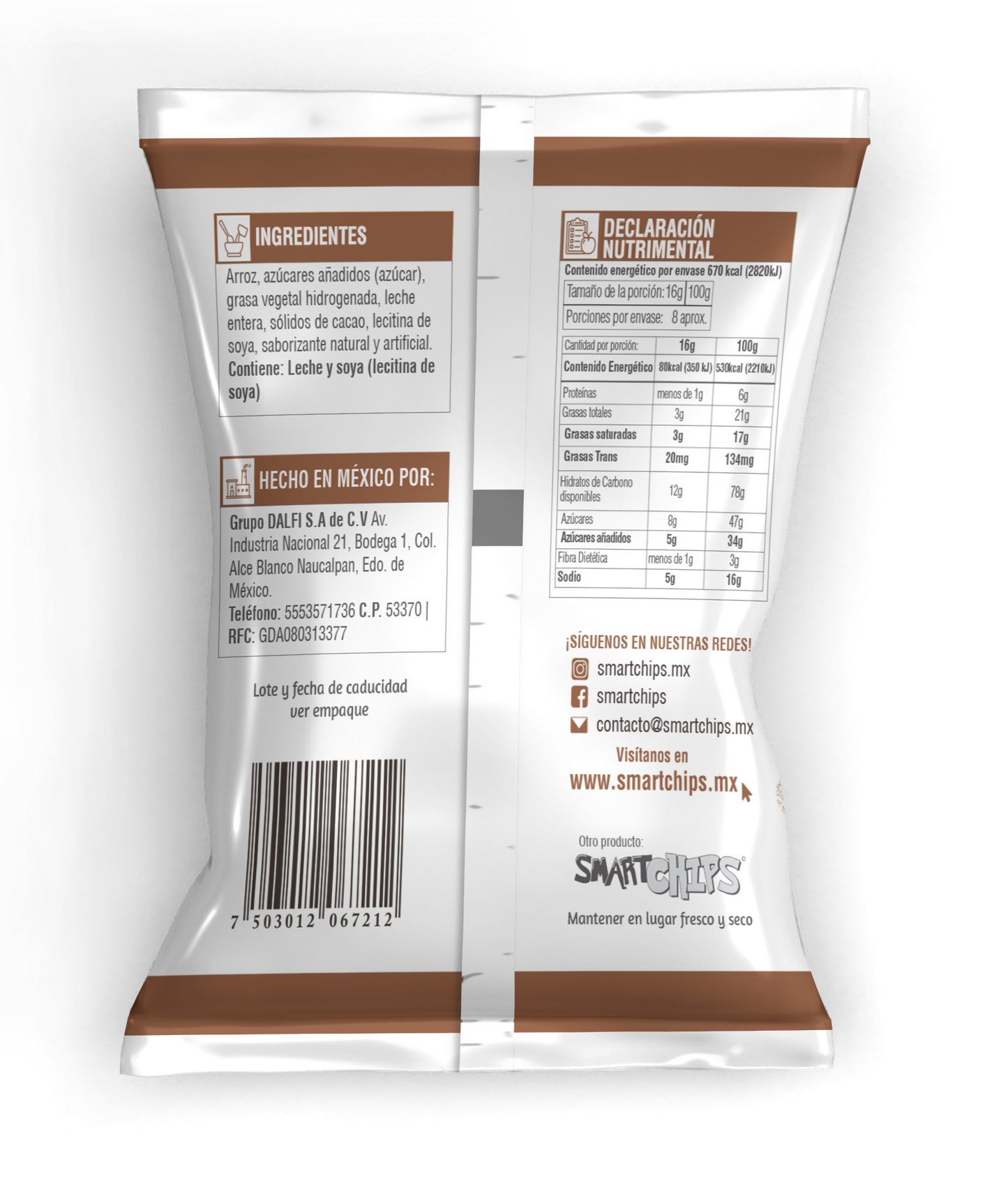 SMARTCAKES MILK CHOCOLATE 12 pack