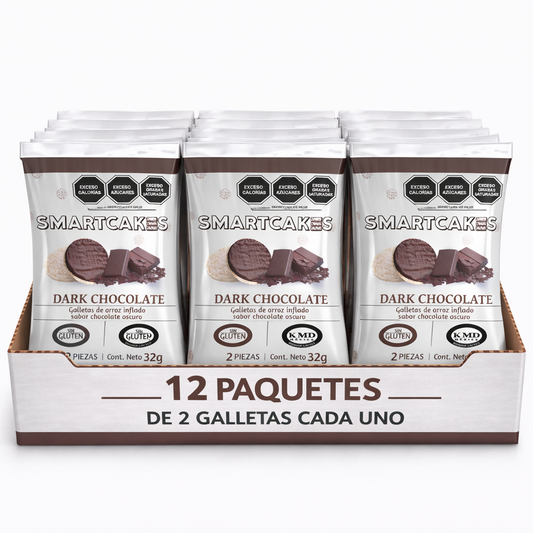 SMARTCAKES DARK CHOCOLATE 12 pack
