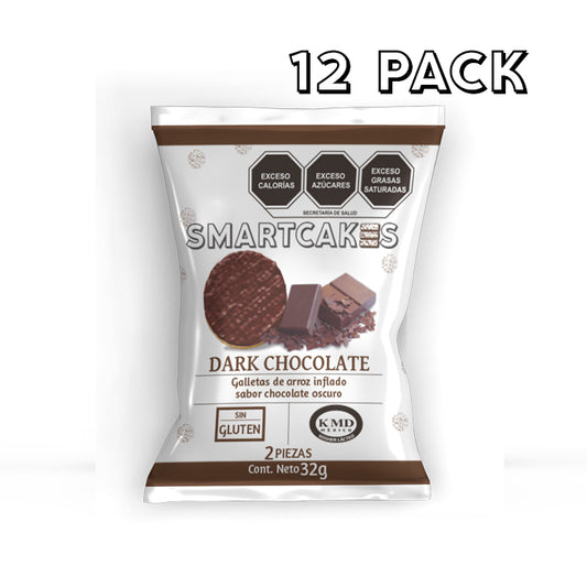 SMARTCAKES DARK CHOCOLATE 12 pack