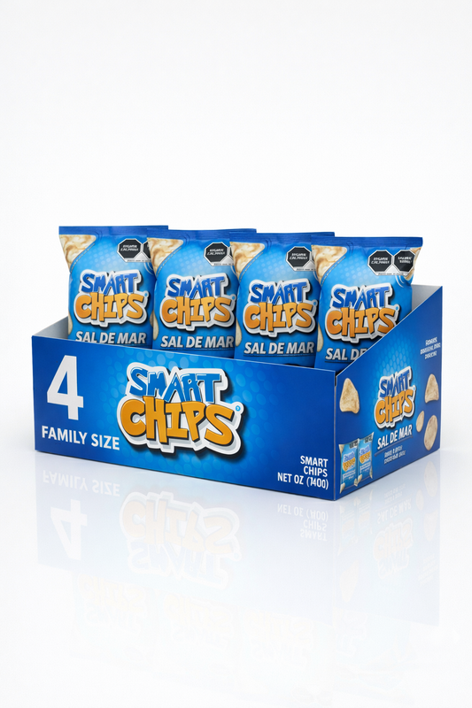 4 pz SMARTCHIPS SAL DE MAR Familiar