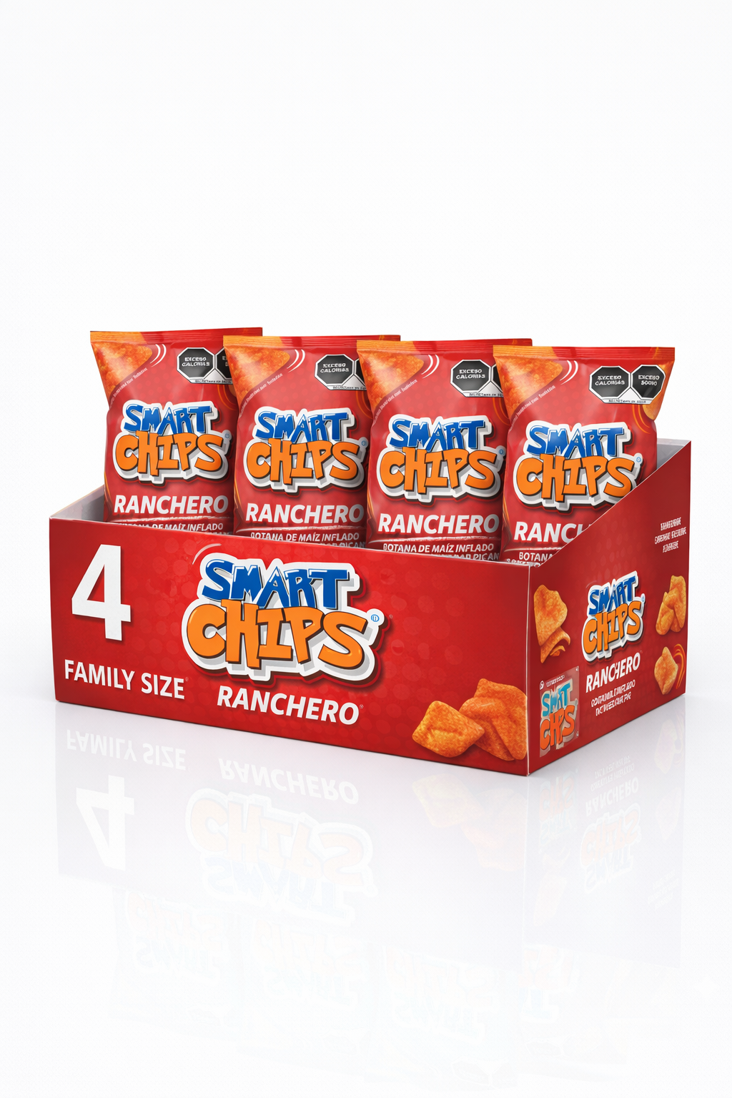 4 pz SMARTCHIPS RANCHERO Familiar
