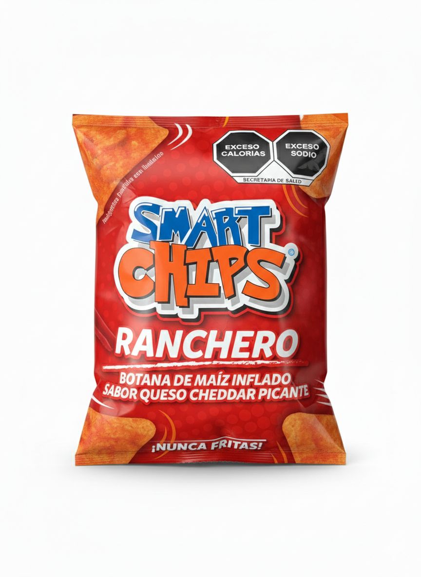 4 pz SMARTCHIPS RANCHERO Familiar