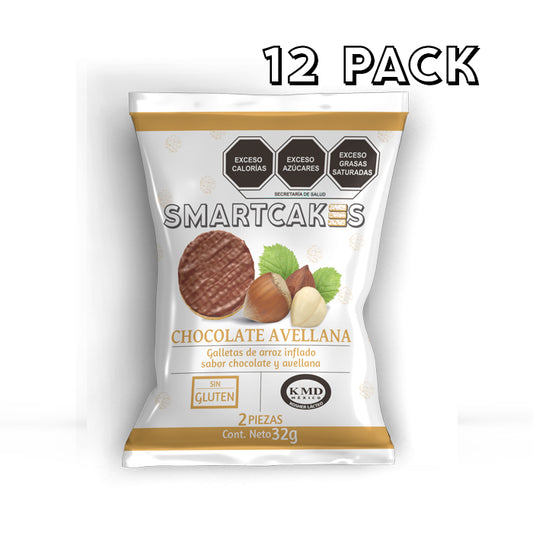 SMARTCAKES CHOCOLATE AVELLANA 12 pack